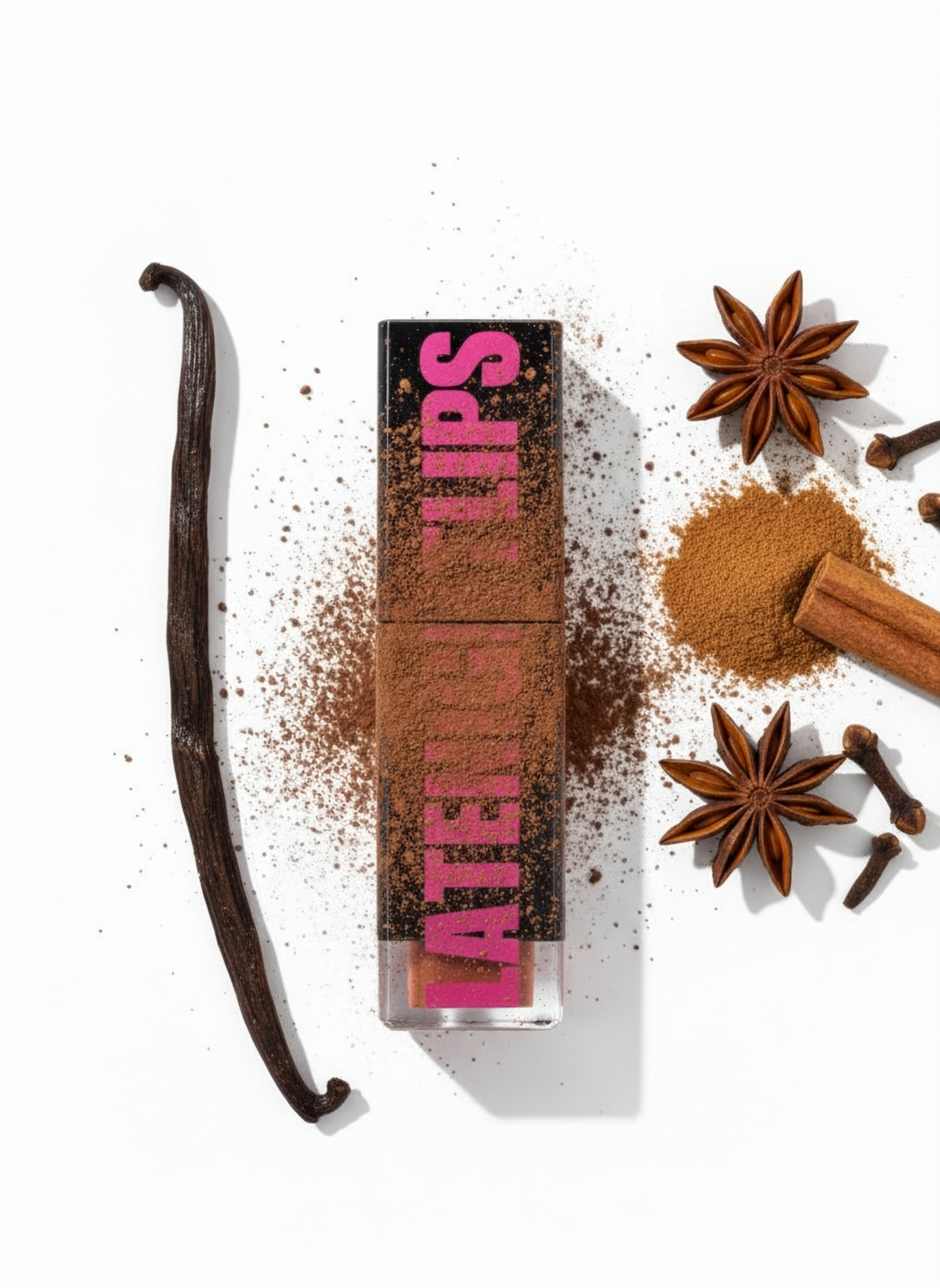 Butter'd Up lip gloss with vanilla bean, star anise and cinnamon